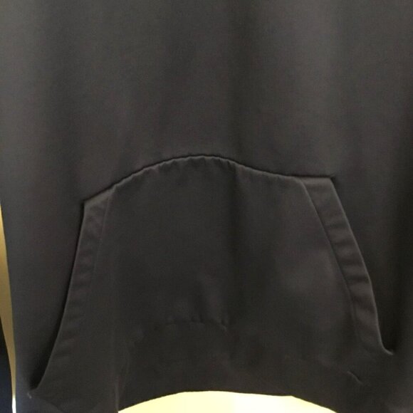Nike Dri-Fit Men's Pullover Hoodie Pouch Pocket Sweatshirt Size Large Navy Blue - Picture 4 of 10